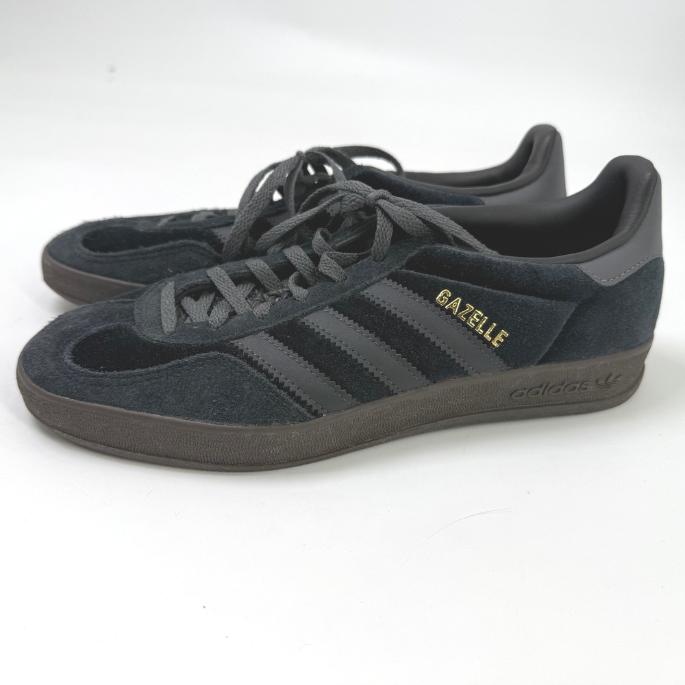 Adidas Gazelle Indoor Shoes Womens 7 Core Black Streetwear Soccer Retro Rare